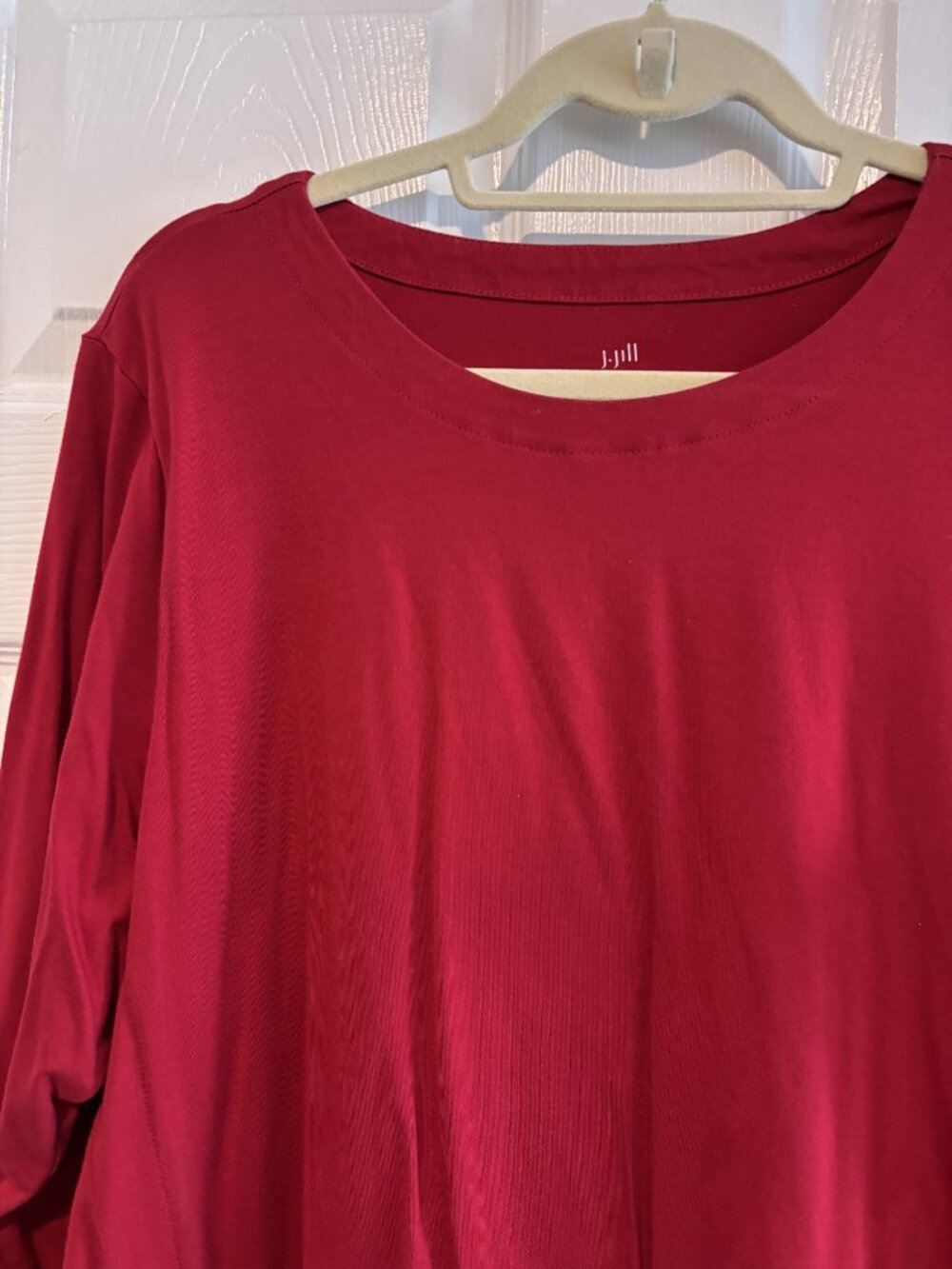 J.Jill Long-Sleeve Crew Neck Tunic - Picture 3 of 3
